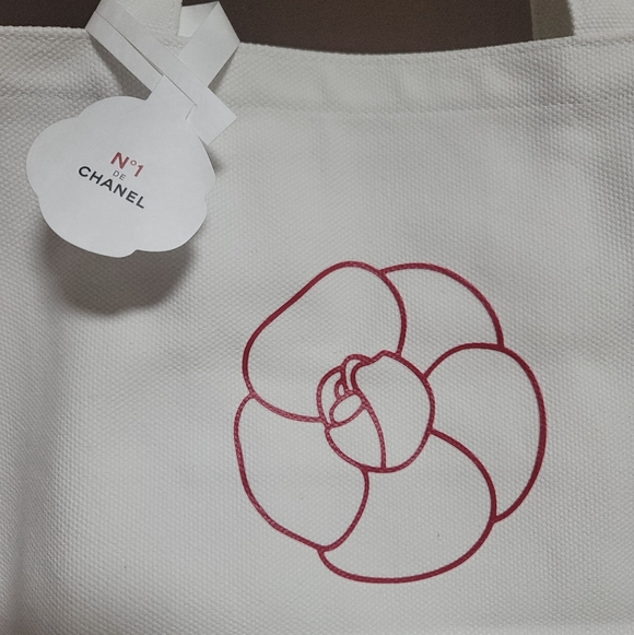 NWT Chanel Beauty GWP Canvas Tote - Picture 3 of 11